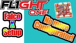 FlightOne - FalcoX Initial Setup Guide - How to Flash Falco X & Setup Tutorial