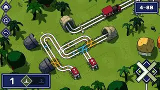 Railbound Level 4-8B Walkthrough