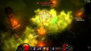 Diablo 3 [PC] - How to kill Ghom on Inferno Solo as a Demon Hunter post patch 1.03 HD[1080p]