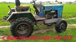 Do-it-yourself homemade tractor from Mercedes