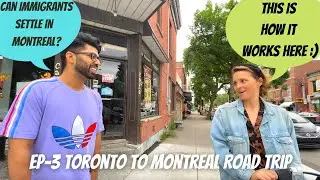 Ep-3 OUR FIRST DAY IN MONTREAL CANADA | THIS IS WHAT SHOCKED US!