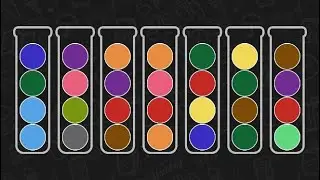 Ball Sort Puzzle Level 105 Solution