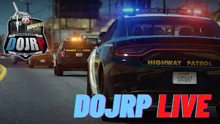 DOJRP Live #1 | K9 search + a HUGE 10-80 with SPIKES! | WafflestompOz