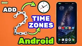 How to Set Two Time Zones in Android I Set Dual Clock on Home Screen