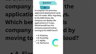 Q31: AWS cloud Practitioner exam questions 