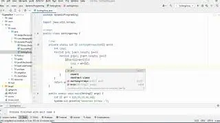 how to sort an array in java | selection sort in java | sorting algorithms concept 