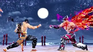 Azhar ( Law ) Vs aggressive  Jin Crazy Matches-Tekken 8