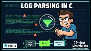 Parsing Millions of Log Lines in C | C Project Masterclass (Part 5)