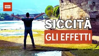 SICCITÀ, gli effetti: sotto il ponte si cammina