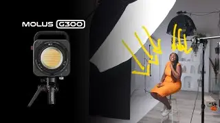 BTS/Lighting Breakdown Of A $2500 Brand Shoot With The  Zhiyun Molus G300