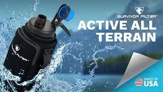 Meet the SURVIVOR FILTER™ Active All Terrain Filtered Water Bottle