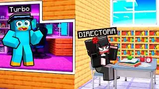 Construí una Sala Secreta para Esconderme de La DIRECTORA!