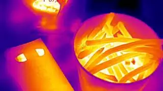 Тепловизор взгляд иначе - Поездка в торговый центр