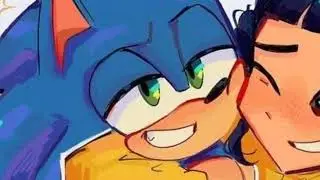 Sonic & Shadow Meet The Kpop Demon Girls! (Comic Dub)