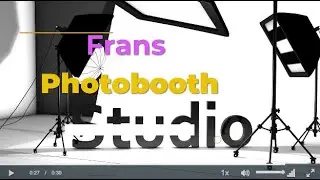 Photo Booth Studio with Professional Studio and Instant Printing. Real Photographer Real Photographs