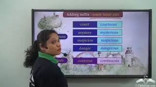 Formation of Adjectives