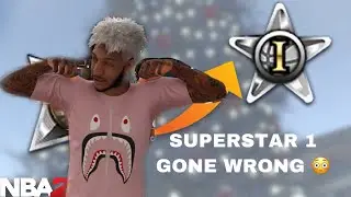 I Hit SUPERSTAR 1 ON NBA2K21 (Gone Wrong)