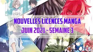 NOUVEAUTÉS MANGA JUIN 2021 - SEMAINE 3 - UN NOUVEAU MANGA DE SAMURAI !