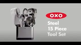OXO Steel 15-Piece Utensil Set