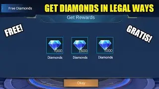 HOW TO GET FREE 1000+ OF DIAMONDS? NEW LEGAL WAYS! WITH PROOF CLAIM | MOBILE LEGENDS 2021