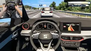 Euro Truck Simulator 2 - 2022 Seat Ibiza FR [Steering Wheel Gameplay]