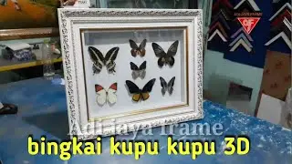 BINGKAI KUPU KUPU 3D