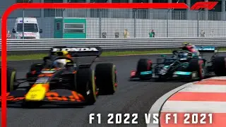F1 2022 Car VS F1 2021 Car At Silverstone Assetto Corsa Mods
