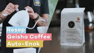 Resep kopi Washed-Geisha auto enak!