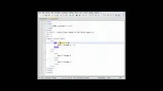 HTML Lesson 4 - Basic Tables and some Attributes (Part 1)