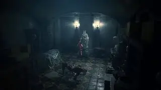 Resident Evil 2 - Statue FIXED CAMERA 4K