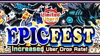 The Battle Cats - EPICFEST RARE CAT CAPSULE OPENING- MORE UBERS :)