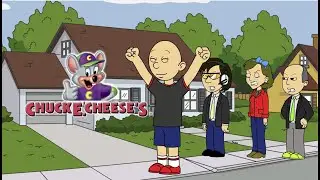 Classic Caillou Skips Summer School To Go To Chuck E Cheeses & Gets Grounded!