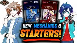 START HERE! NEW Starter Decks Opening and Mechanics! Shadowverse Evolve x Cardfight Vanguard