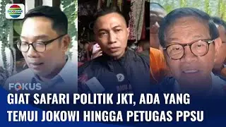 Apa Saja Giat Safari Politik Cagub JKT, RK, Dharma Kun, & Pramono? | Fokus