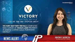 Victory Battery Metals has completed its initial mag survey