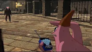 He's Just Standing There... MENACINGLY!