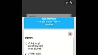 English Grammar in marathi