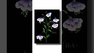 HOW To Paint Flowers Technique Acrylic Painting 