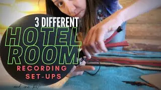 3 Different Hotel Room Recording Setups | acoustically treating challenging spaces for VO