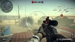 Warface McMillan на новой карте СТОЯНКА ПТС от 18 09 2014