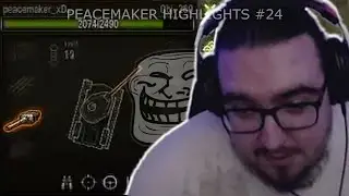 DĚLO LEFT THE CHAT | PeacemakeR WoT Highlights #24