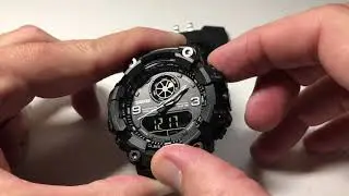 Set Time & Date - SKMEI Men's Watch (Model 1818)