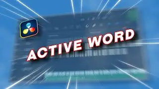 Create Word by Word Animation - Easy and Fun in DaVinci Resolve | FREE Template