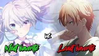 Rating My Most and Least Favorite Project Sekai 4 star Cards