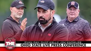 Ohio State: Ryan Day, Chip Kelly, Jim Knowles address media as Buckeyes hit midpoint of fall camp