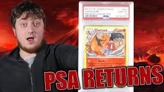 PSA RETURNS ARE COMING BACK! Charizard Radiant Collection - SWSH20s and Hidden Fates Gems!