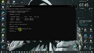 How to format a usb flash using cmd