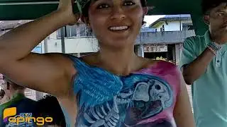 Pablo Figuerova at Body Painting in Mera