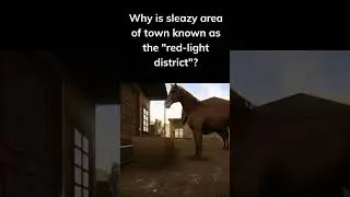 Why is a sleazy part of town known as the "red-light district"?