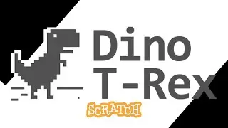 How to make Dino T rex runner game in scratch 3.0 - Absolute for Beginners. Scratch Beginner Project
